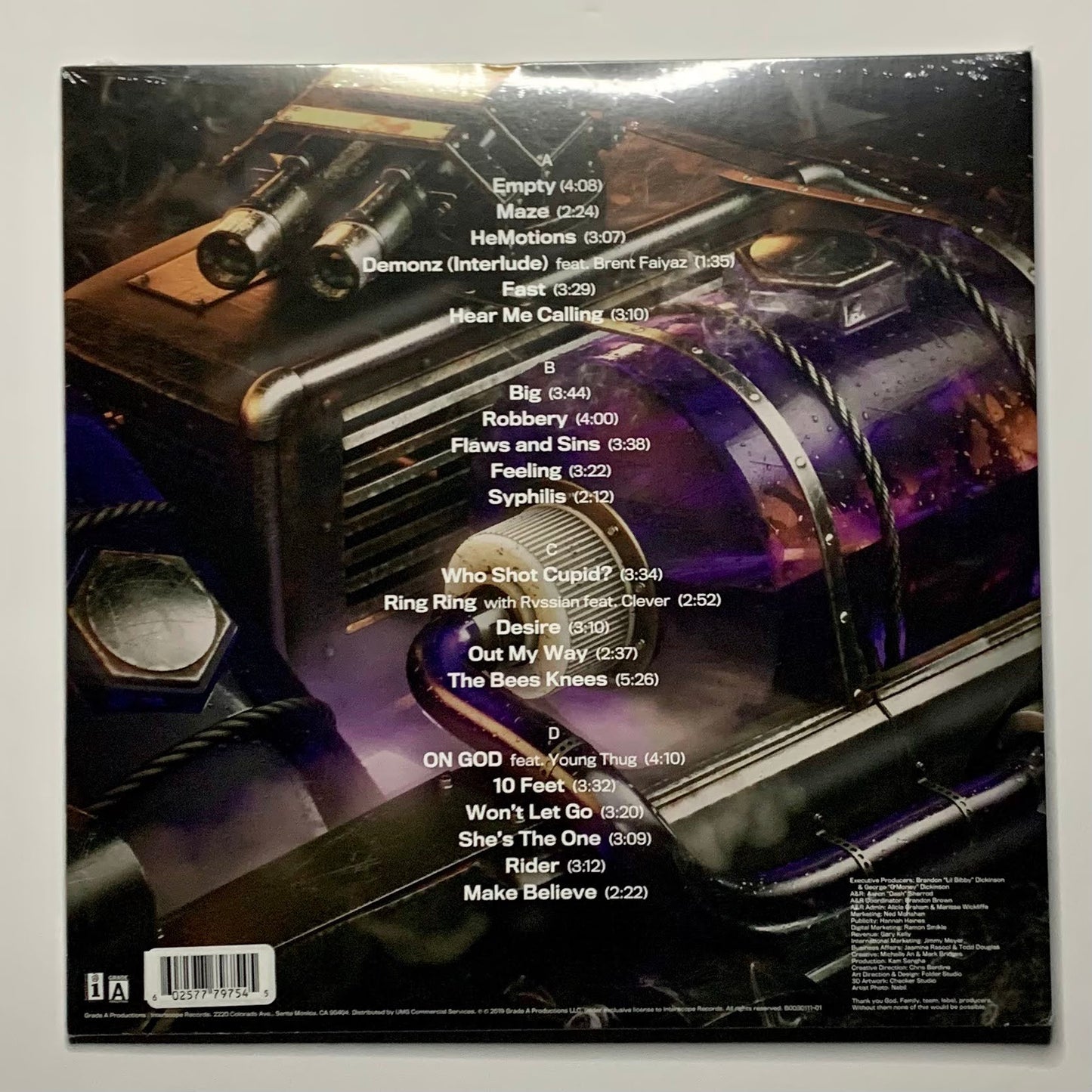 Death Race For Love - Juice WRLD 2xLP Black Vinyl w/ Sleeve Wear