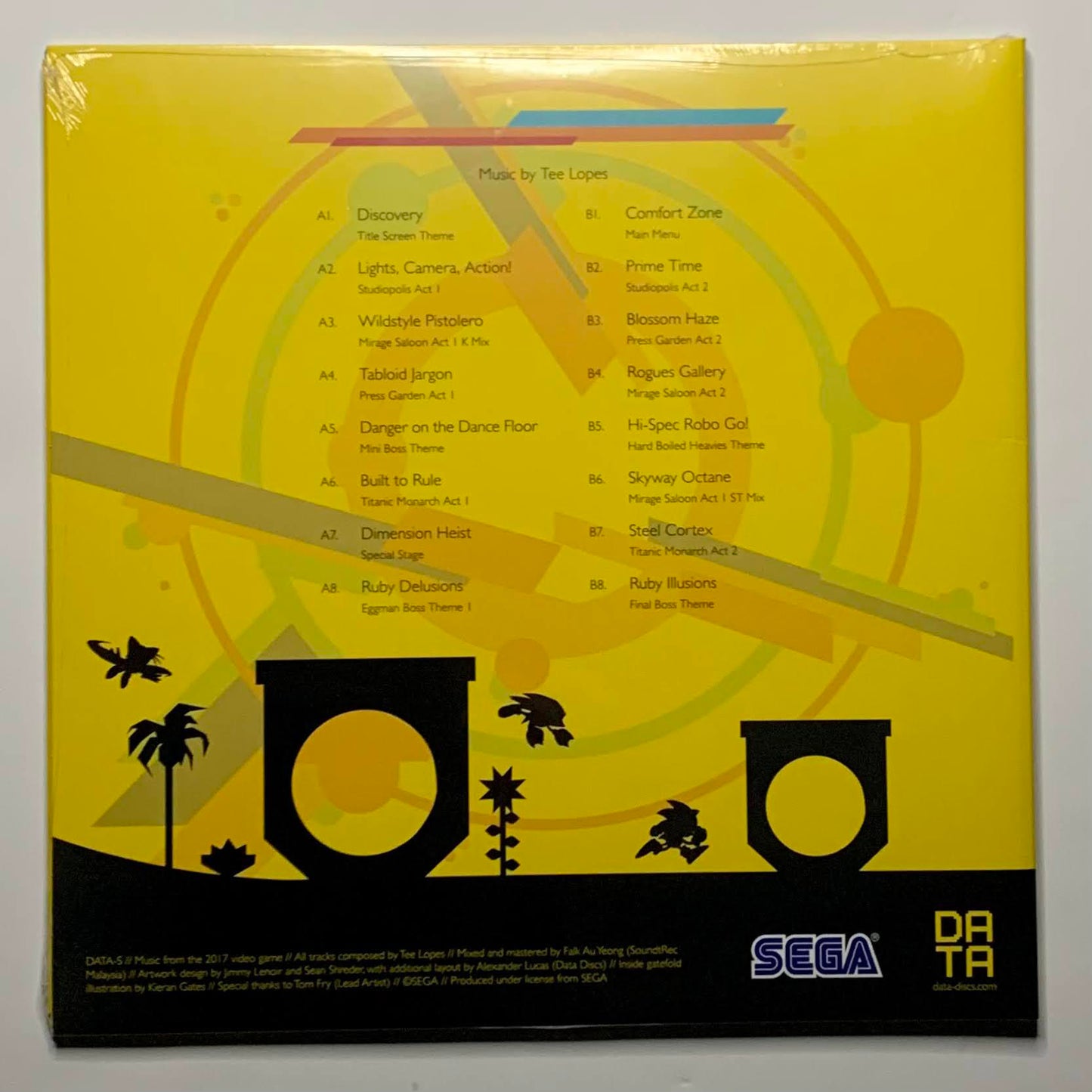Sonic Mania (Soundtrack) - Tee Lopes 12" 180g Translucent Blue Vinyl