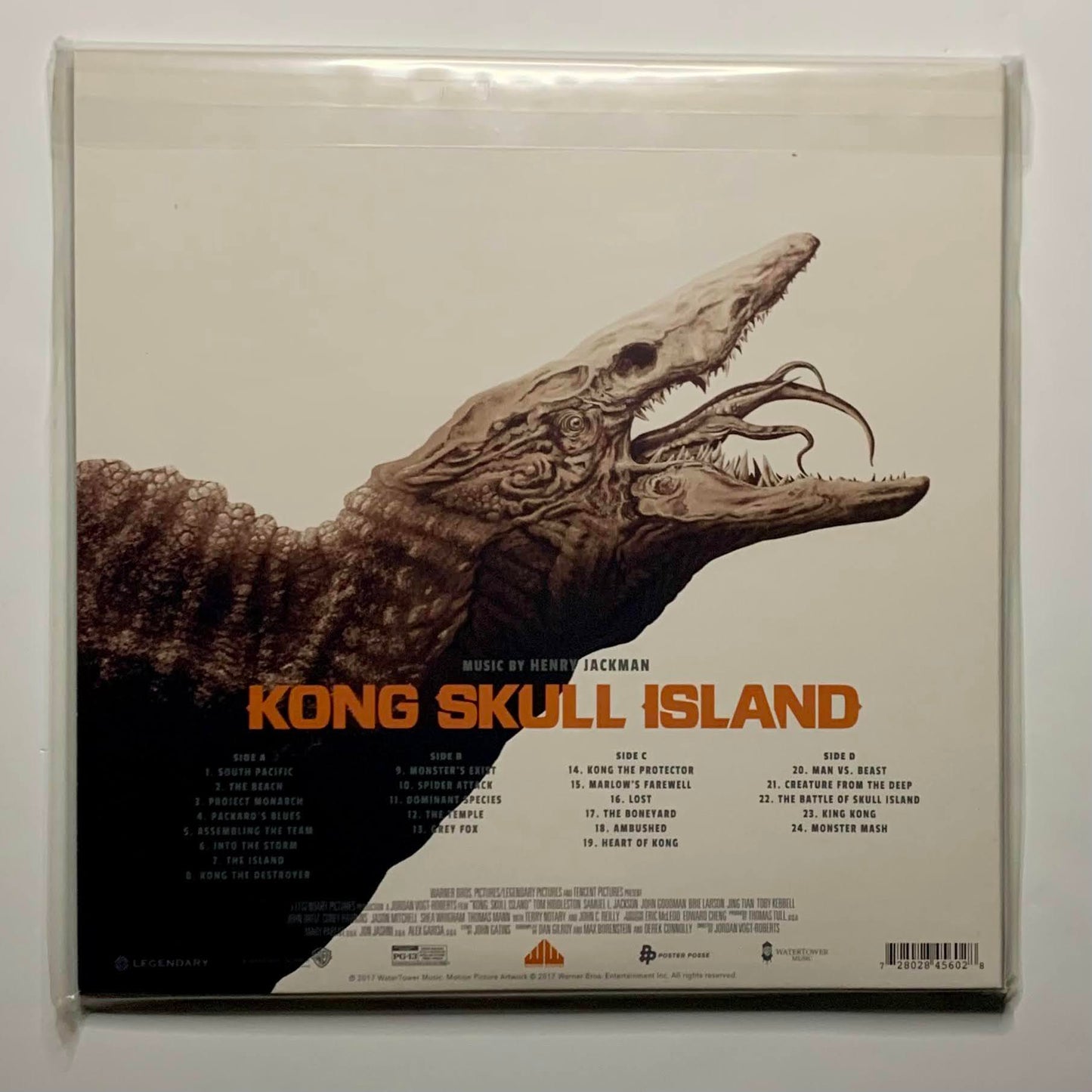 Kong: Skull Island (Soundtrack) - Henry Jackman 2xLP Red Lava Vinyl