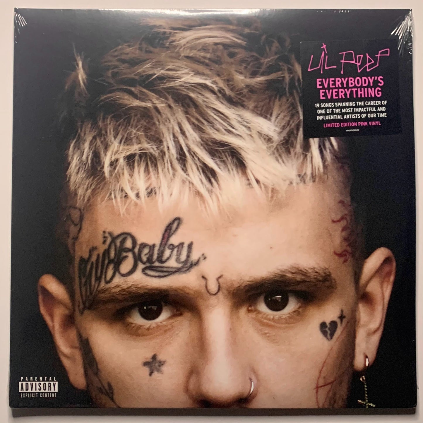 Lil Peep Everybody's Everything Album Pink Vinyl