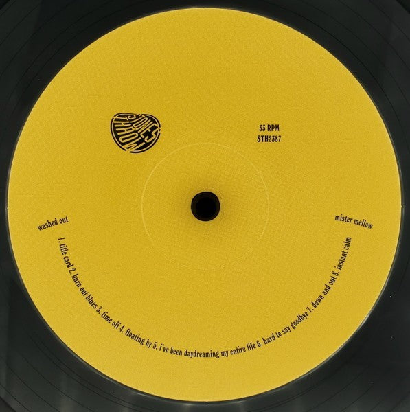 Washed Out - Mister Mellow - Black Vinyl