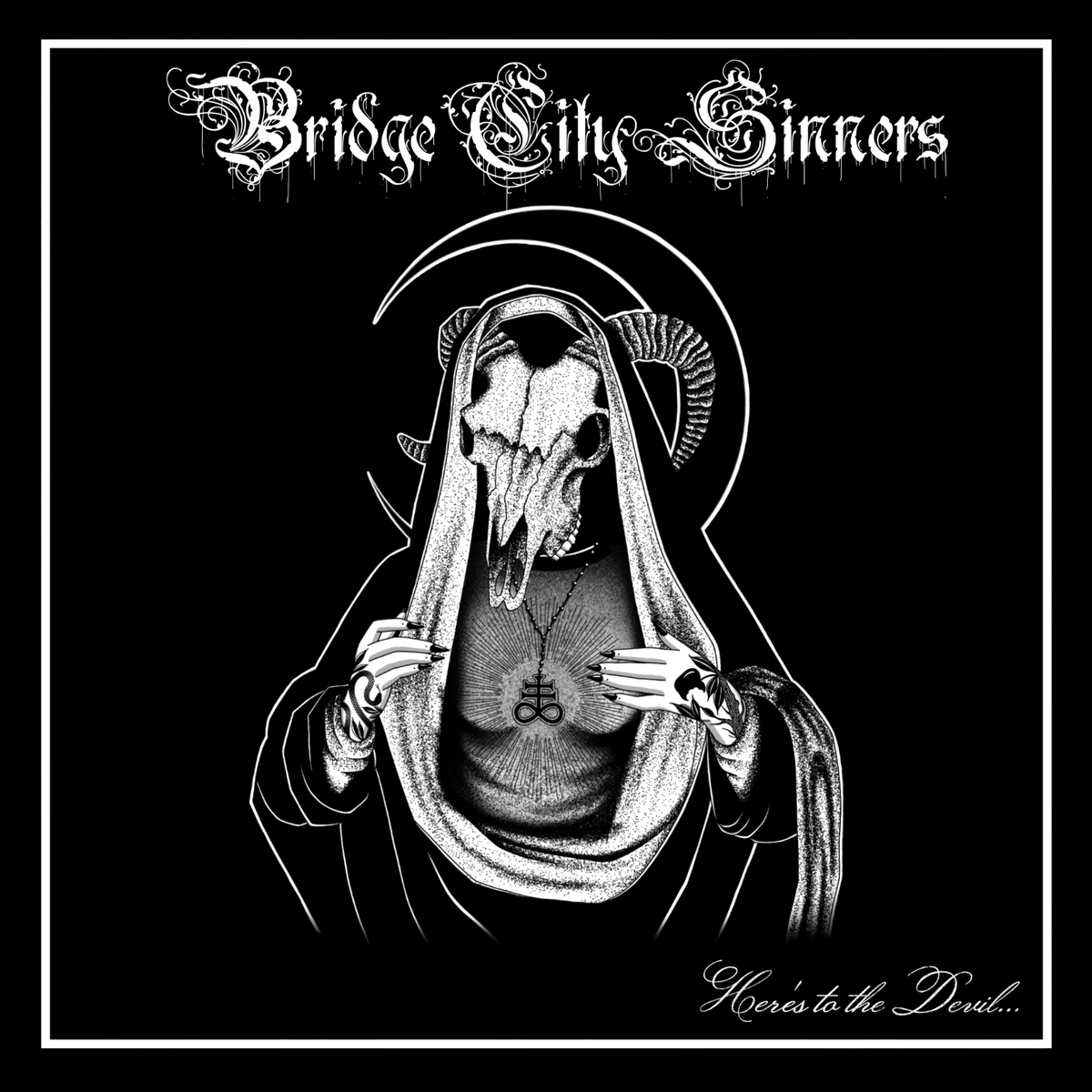 The Bridge City Sinners - Here's To The Devil - Red Smoke Vinyl