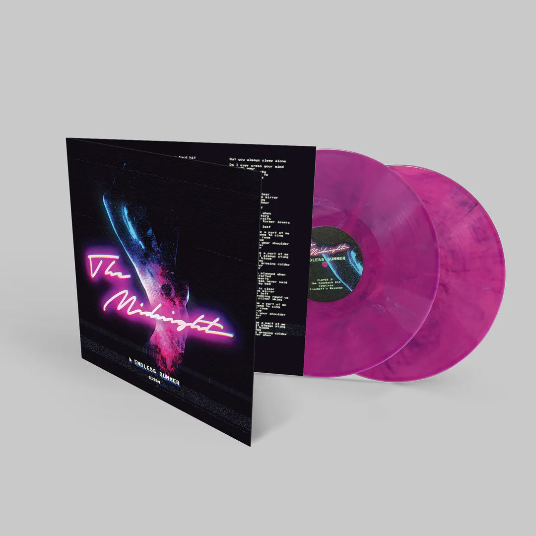 Endless Summer - The Midnight 2xLP Pink/Blue Swirl Vinyl