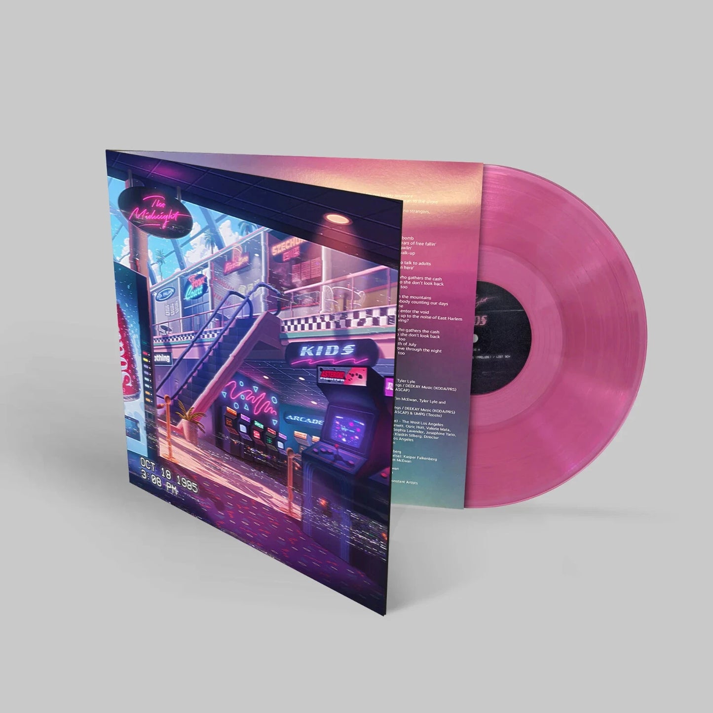 Kids - The Midnight 12" Transparent Pink Vinyl