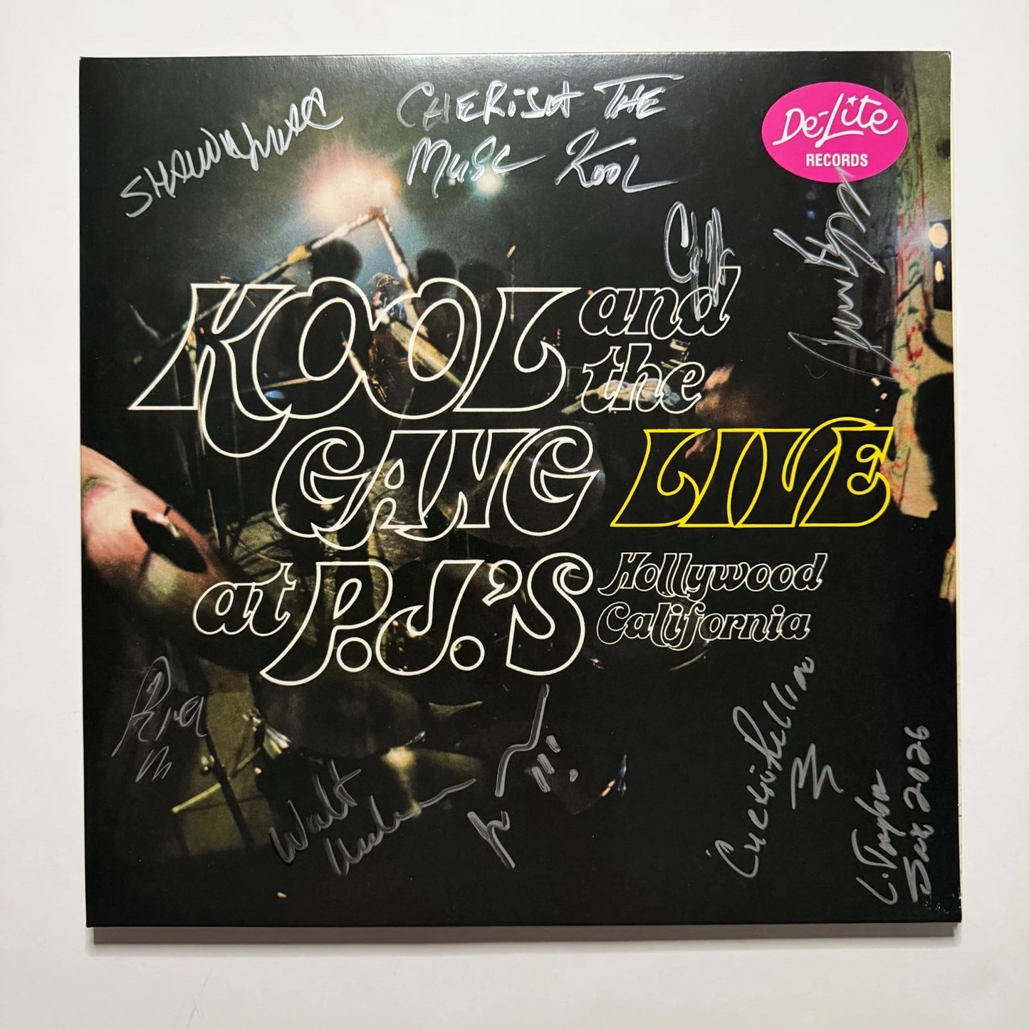 Live at P.J.'s - Kool & The Gang Rare Signed 180g 12" Vinyl