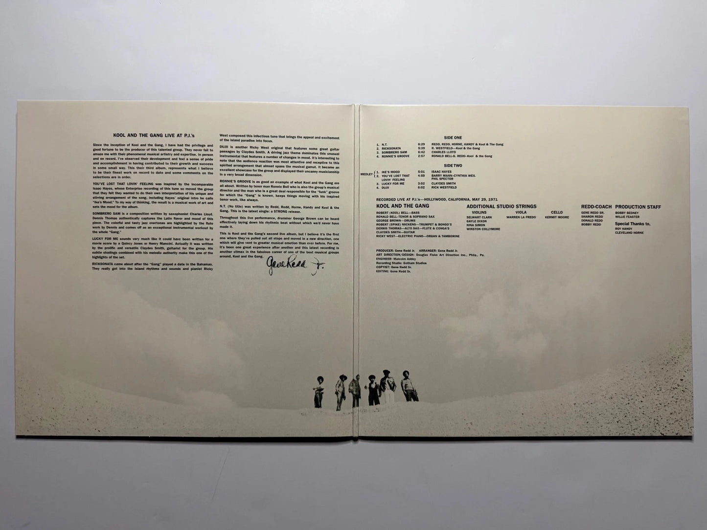 Live at P.J.'s - Kool & The Gang Rare Signed 180g 12" Vinyl