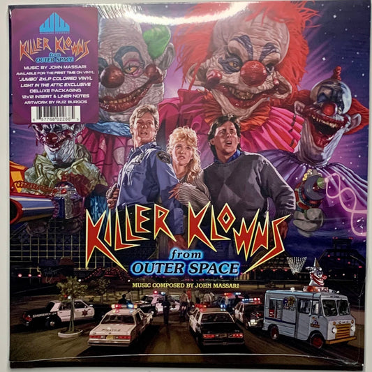 Killer Klowns from Outer Space (SoundTrack) - The Dickies 2xLP Violet & Blue Vinyl
